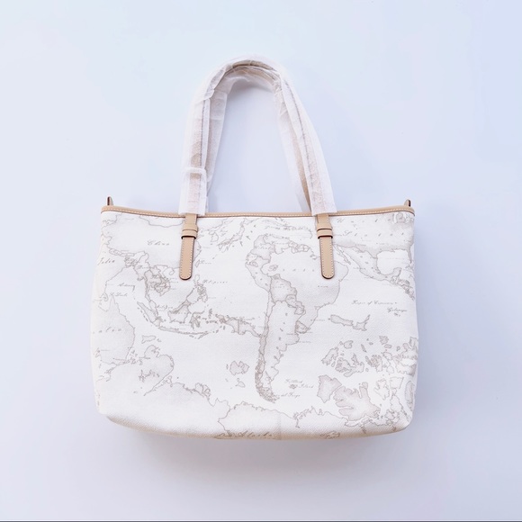Alviero Martini 1A Classe New Geo White Tote